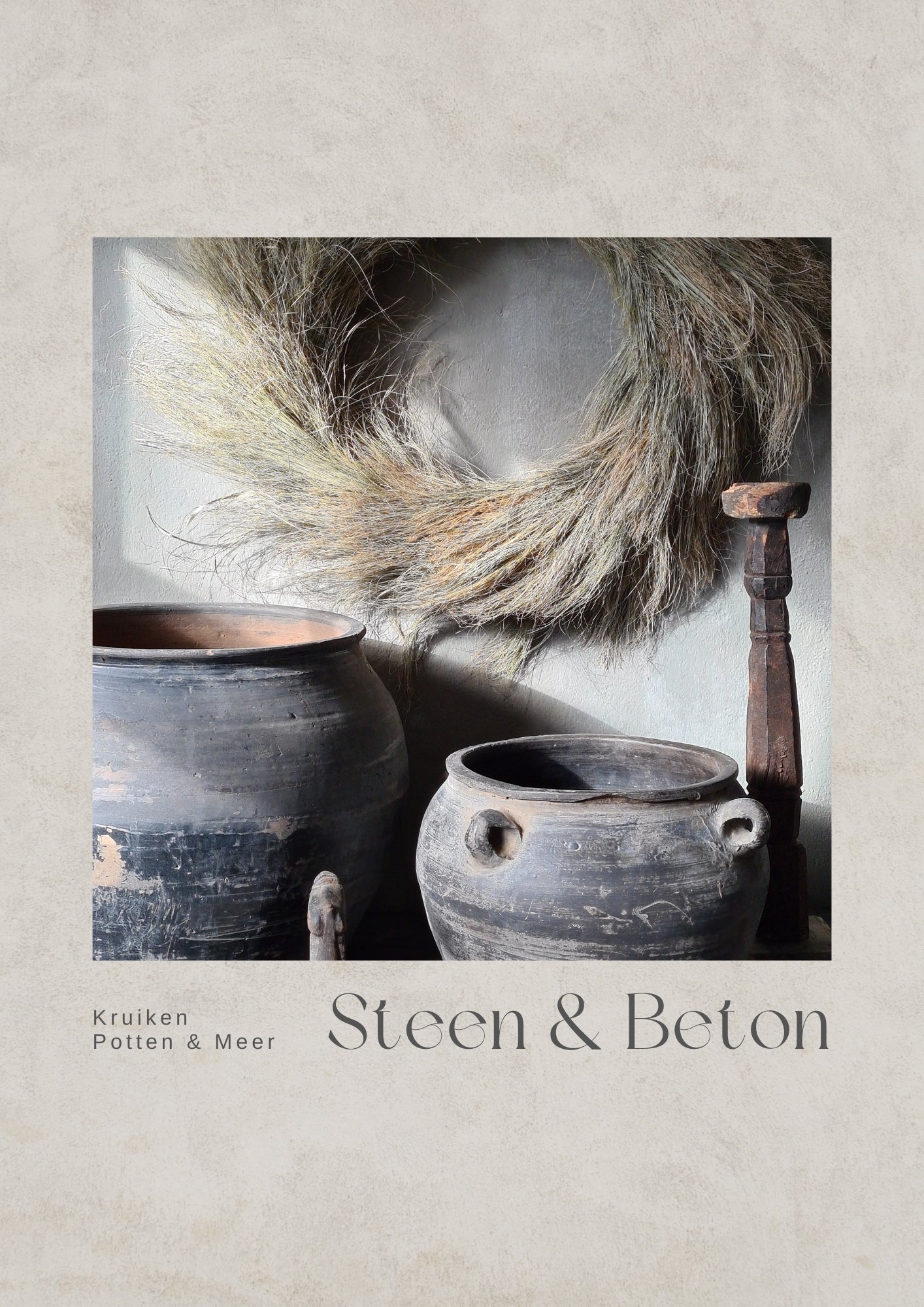 Stenen accessoires & kruiken