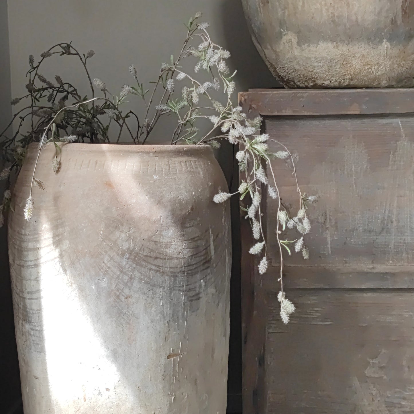 Zijde twig spray