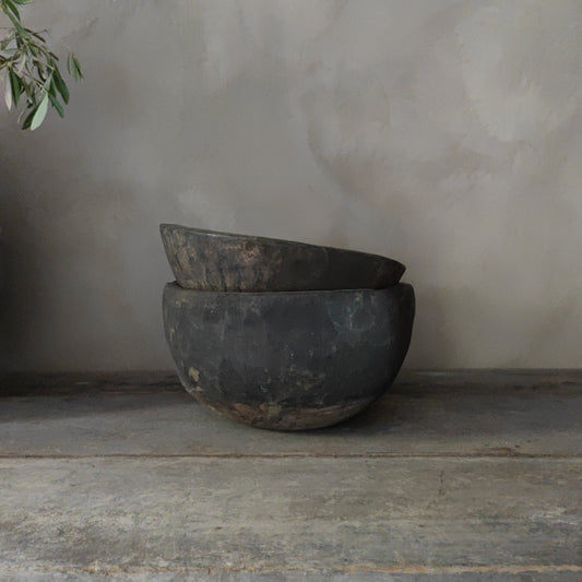 Houten bowl Aura Peeperkorn (bovenste)