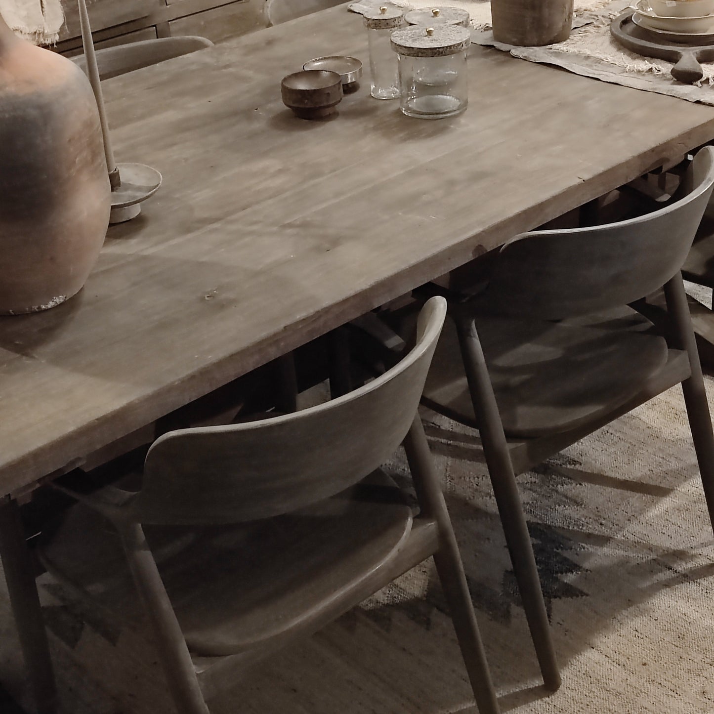 Beautiful antique chair with armrest