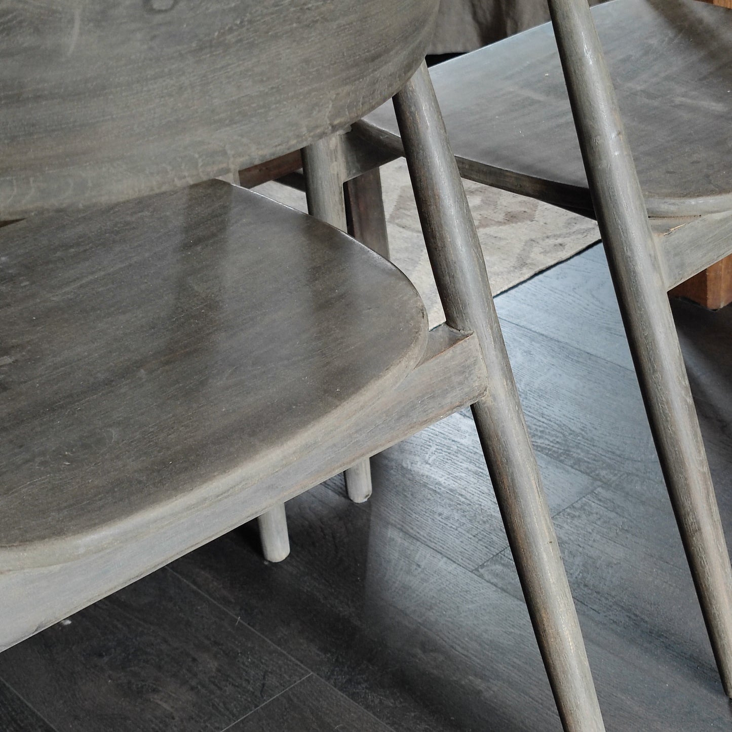 Beautiful antique chair with armrest