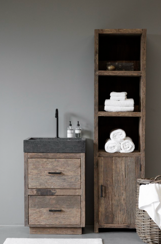Badkamer kast rustic right