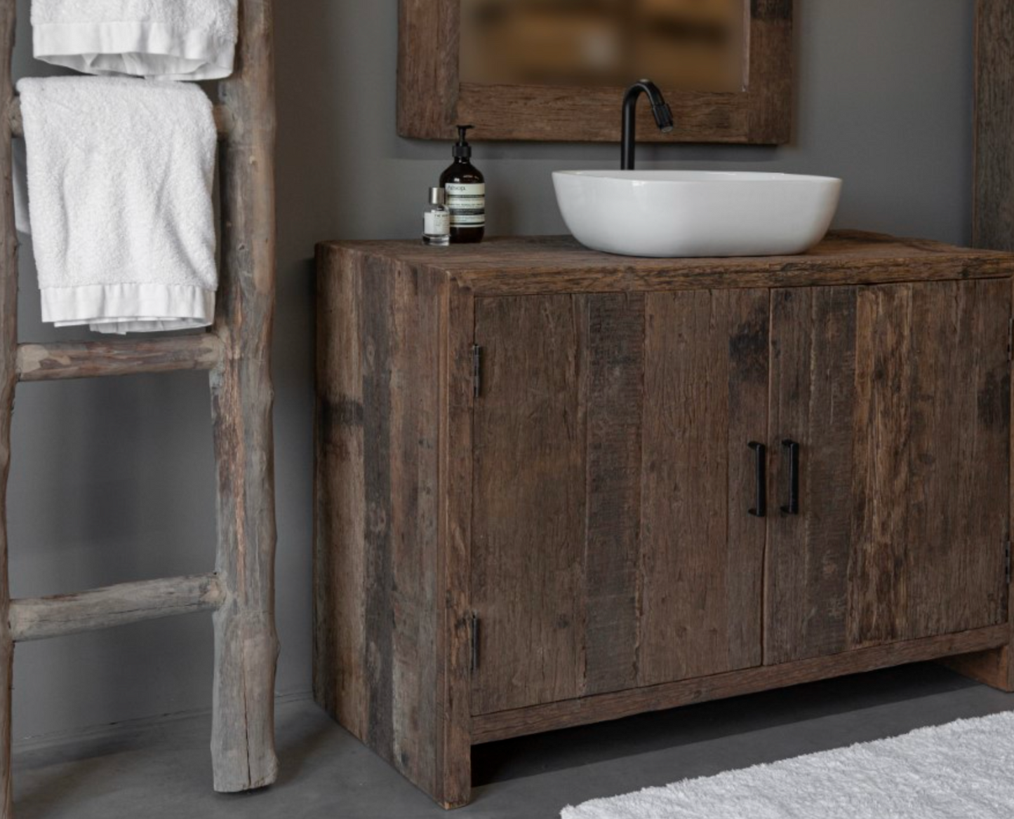 Badkamer meubel tweedeurs 110cm