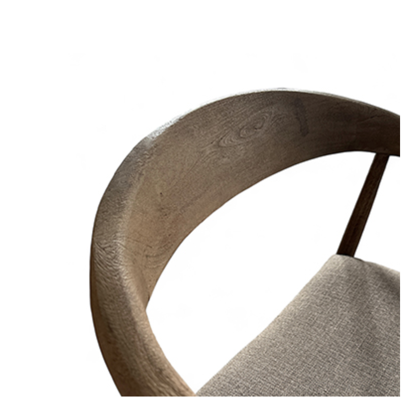 Wabi dining stoel brown