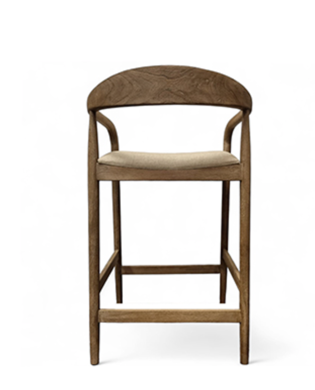 Wabi bar stoel natural 66 cm
