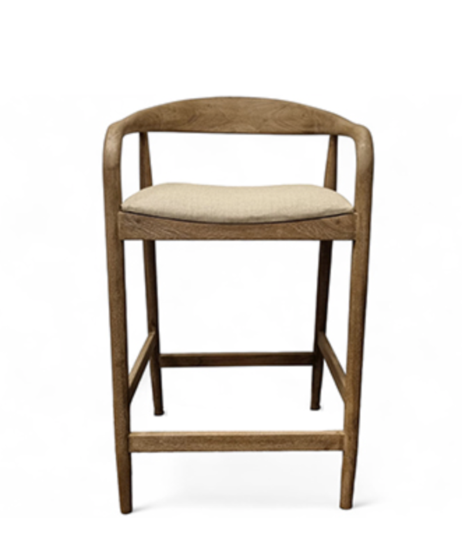 Wabi bar stoel natural 66 cm