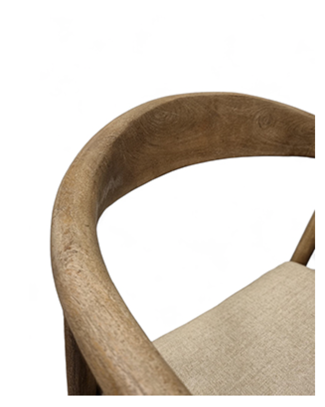 Wabi bar stoel natural 66 cm