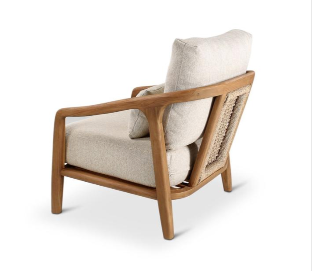 Lounge chair Anais naturel