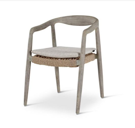 Armstoel anais vergrijsd