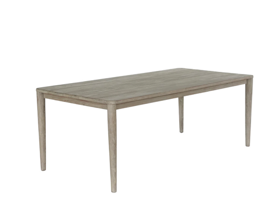 Teak tafel anais vergrijsd 220 cm