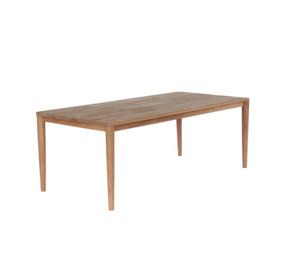 Teak tafel anais natural 220 cm