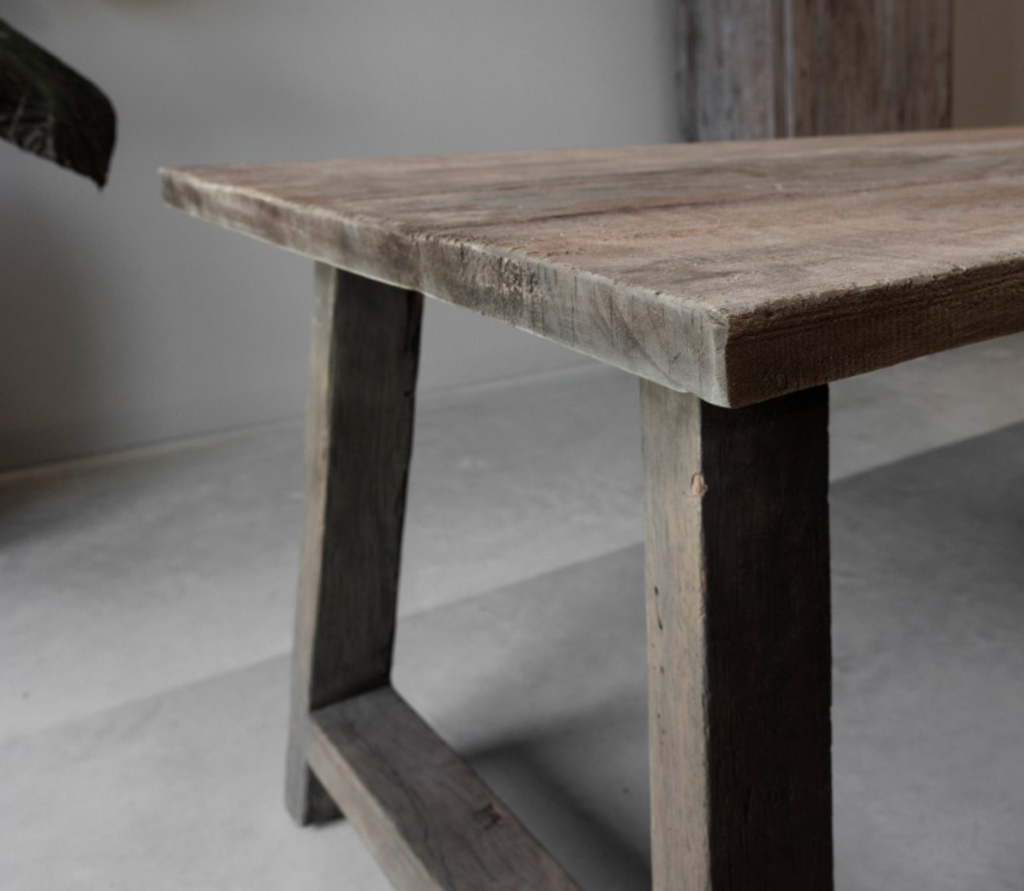 Rustic eettafel A poot in meerdere maten 180 cm | 200 cm |220cm |240 cm