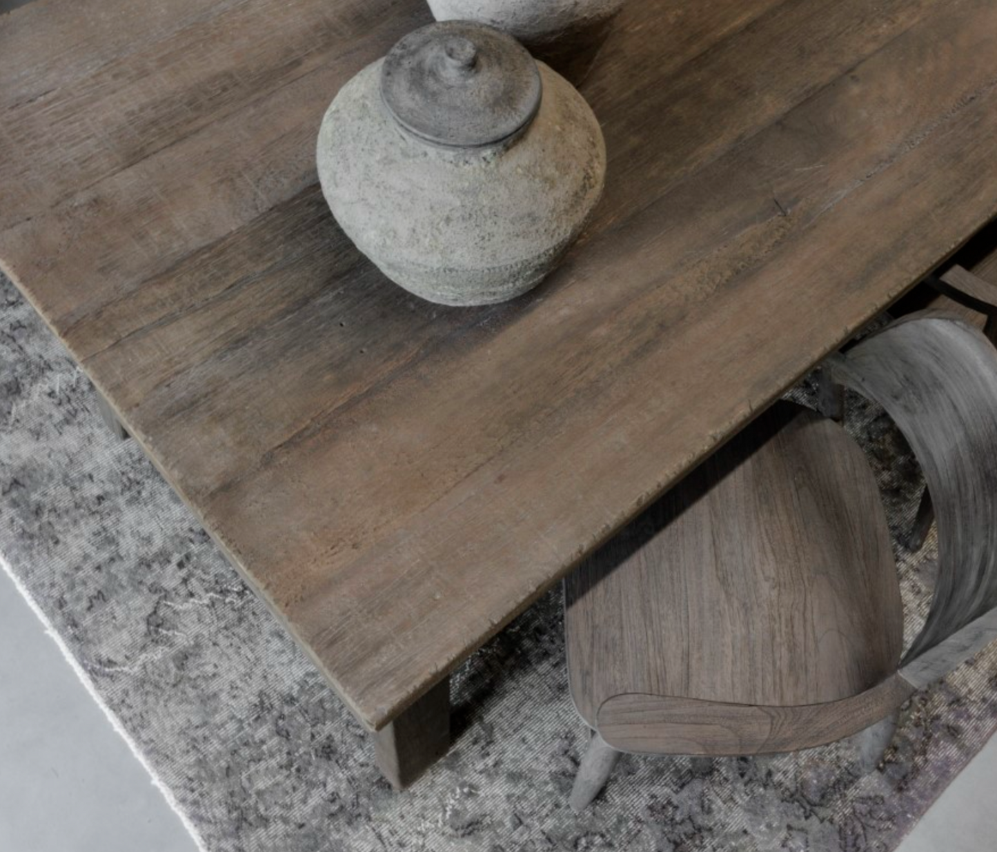 Rustic eettafel A poot in meerdere maten 180 cm | 200 cm |220cm |240 cm