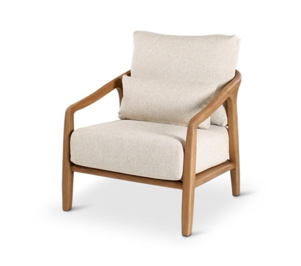 Lounge chair Anais naturel