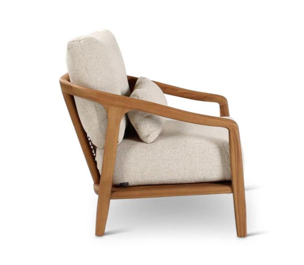 Lounge chair Anais naturel