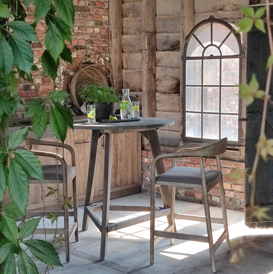 Wabi bar stoel  brown 79 cm