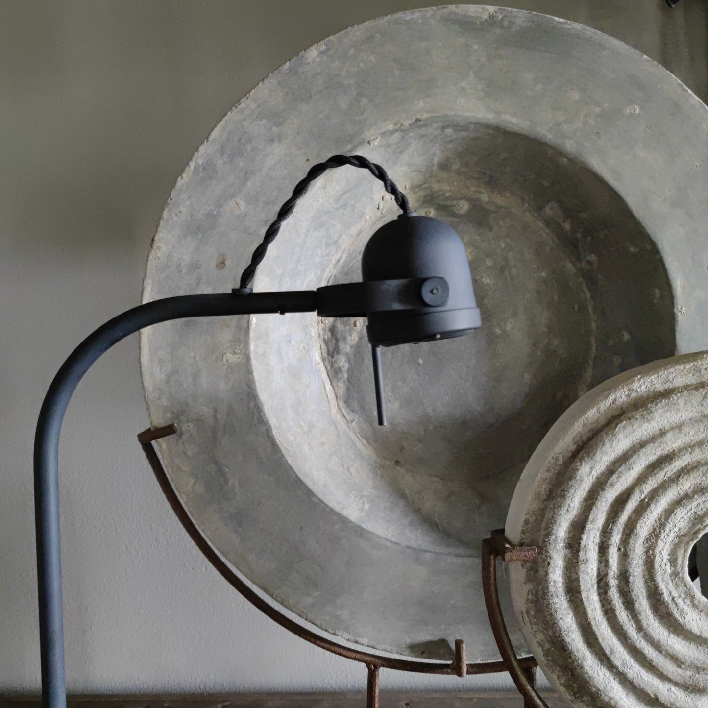 Tischlampe Spezia Frezoli Bleifarbe