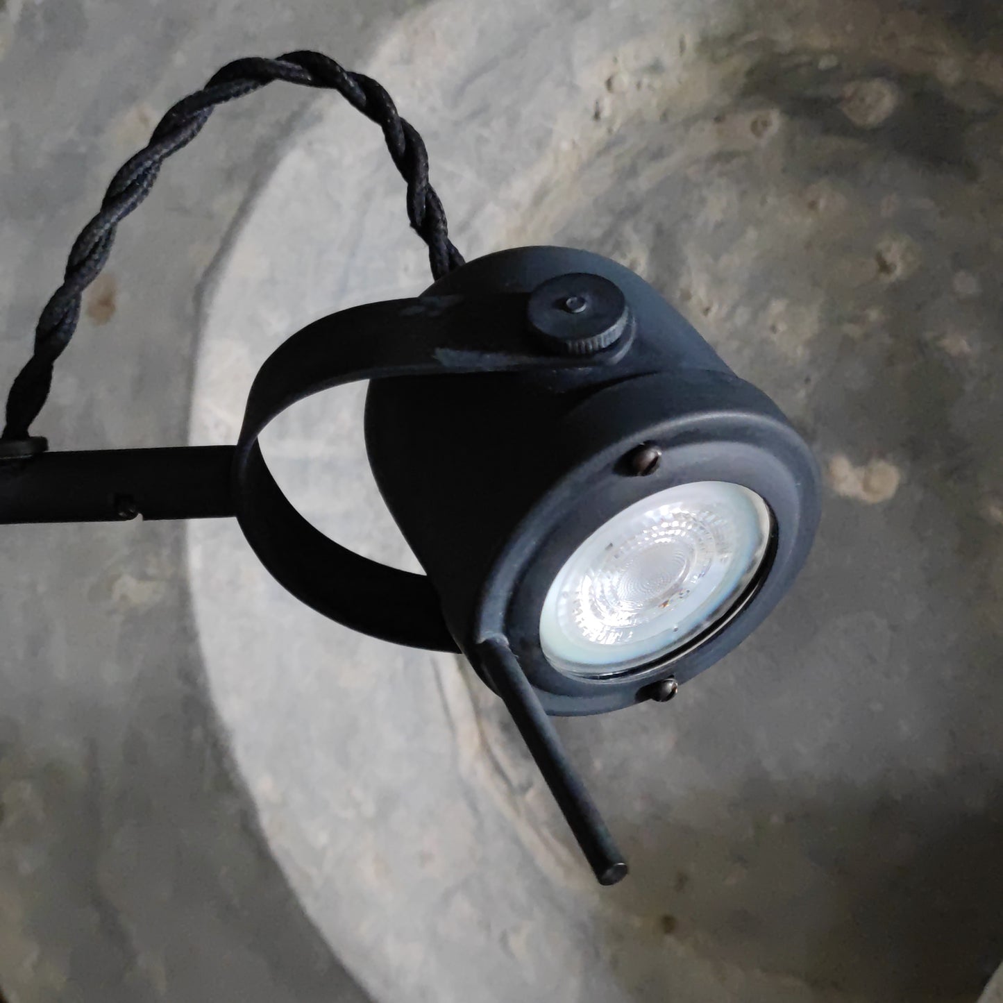 Tischlampe Spezia Frezoli Bleifarbe