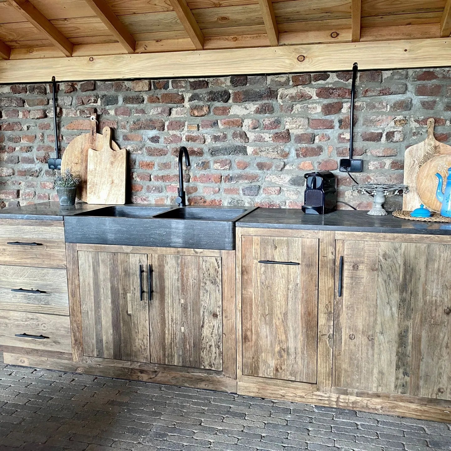 Landelijke keuken maat L