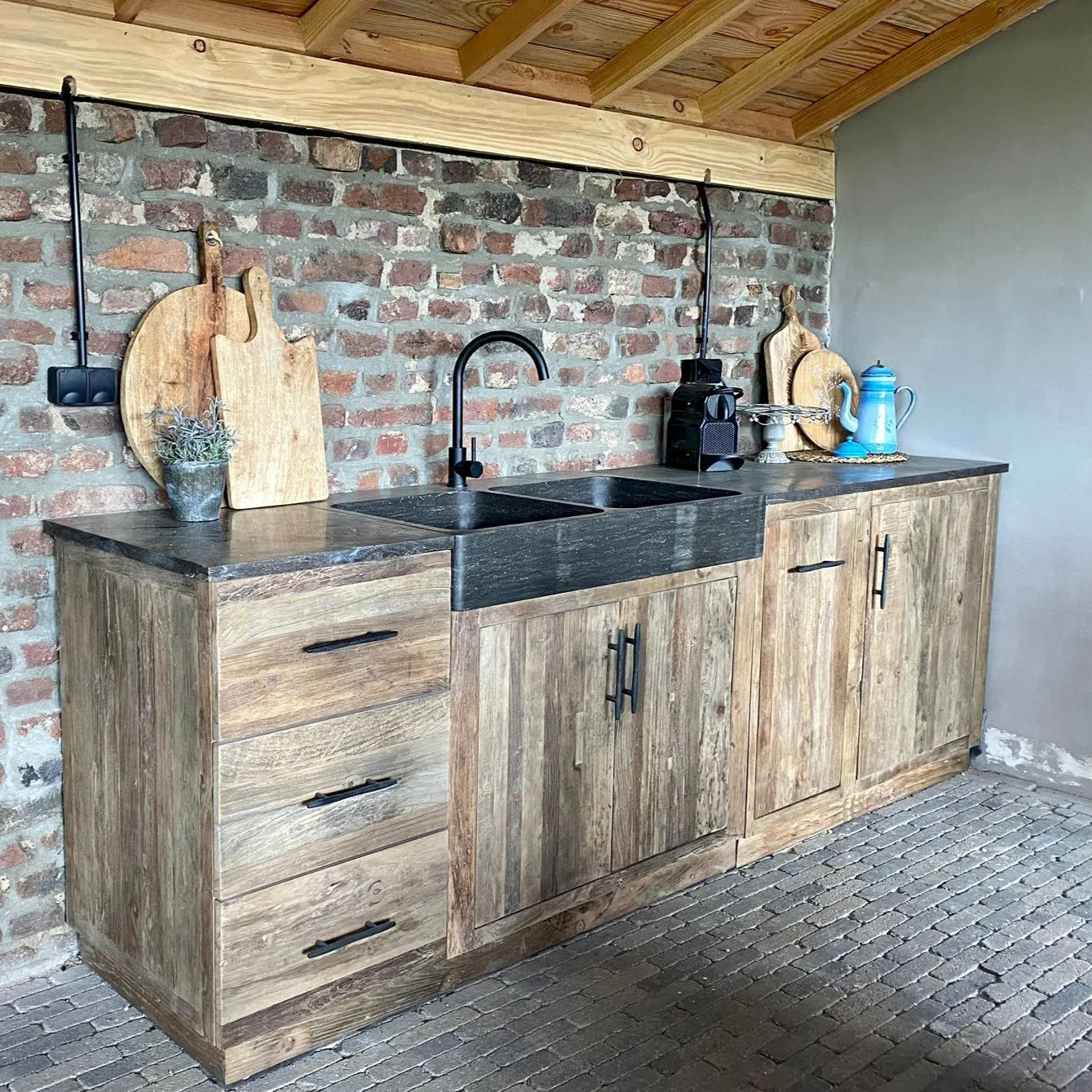Landelijke keuken maat L