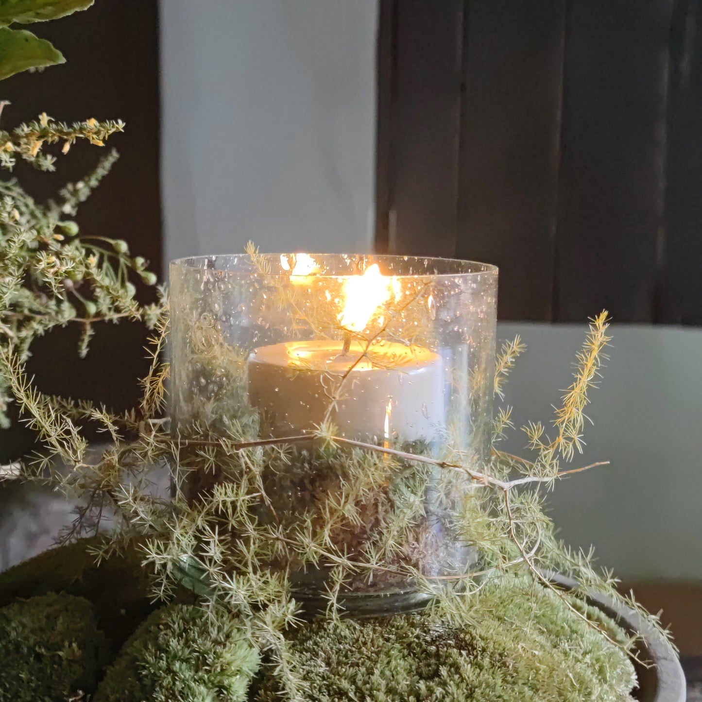 Wax Led groß Waxine 2 Stück Sand