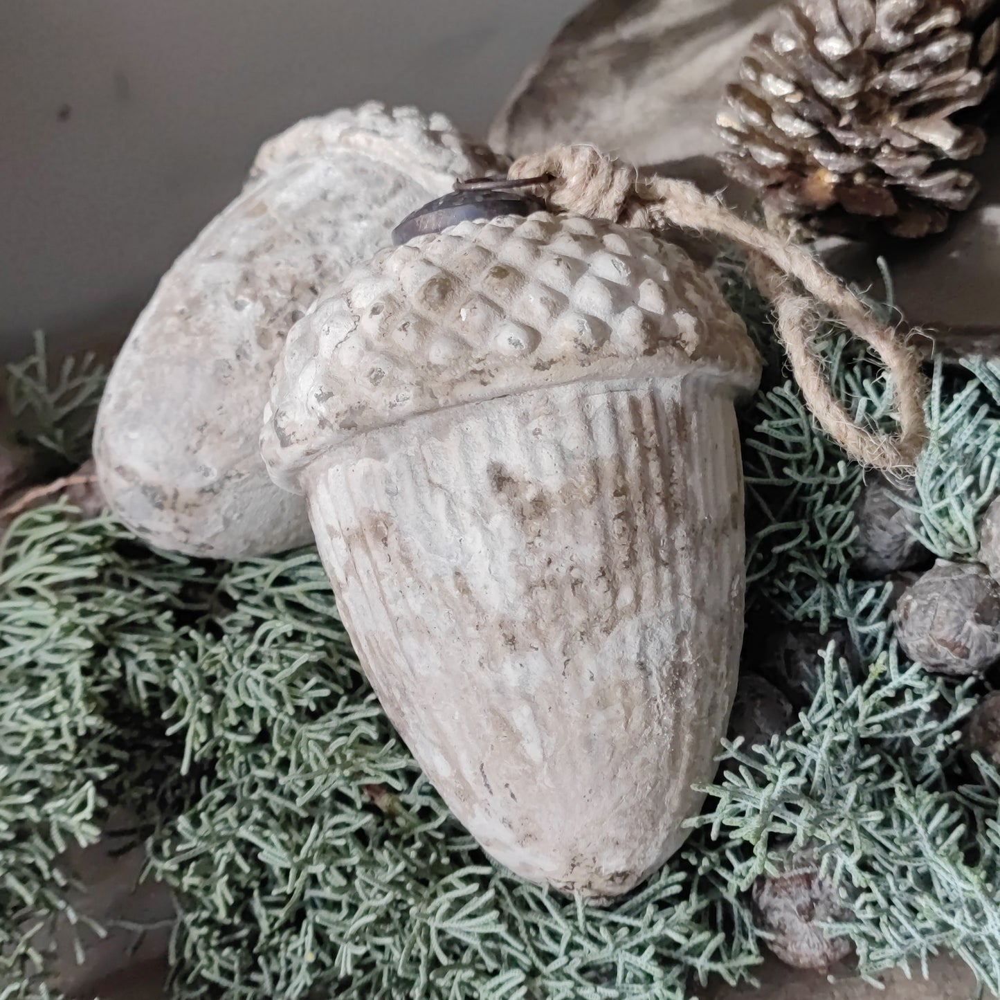 Kerstbal/ ornament denne appel rustic