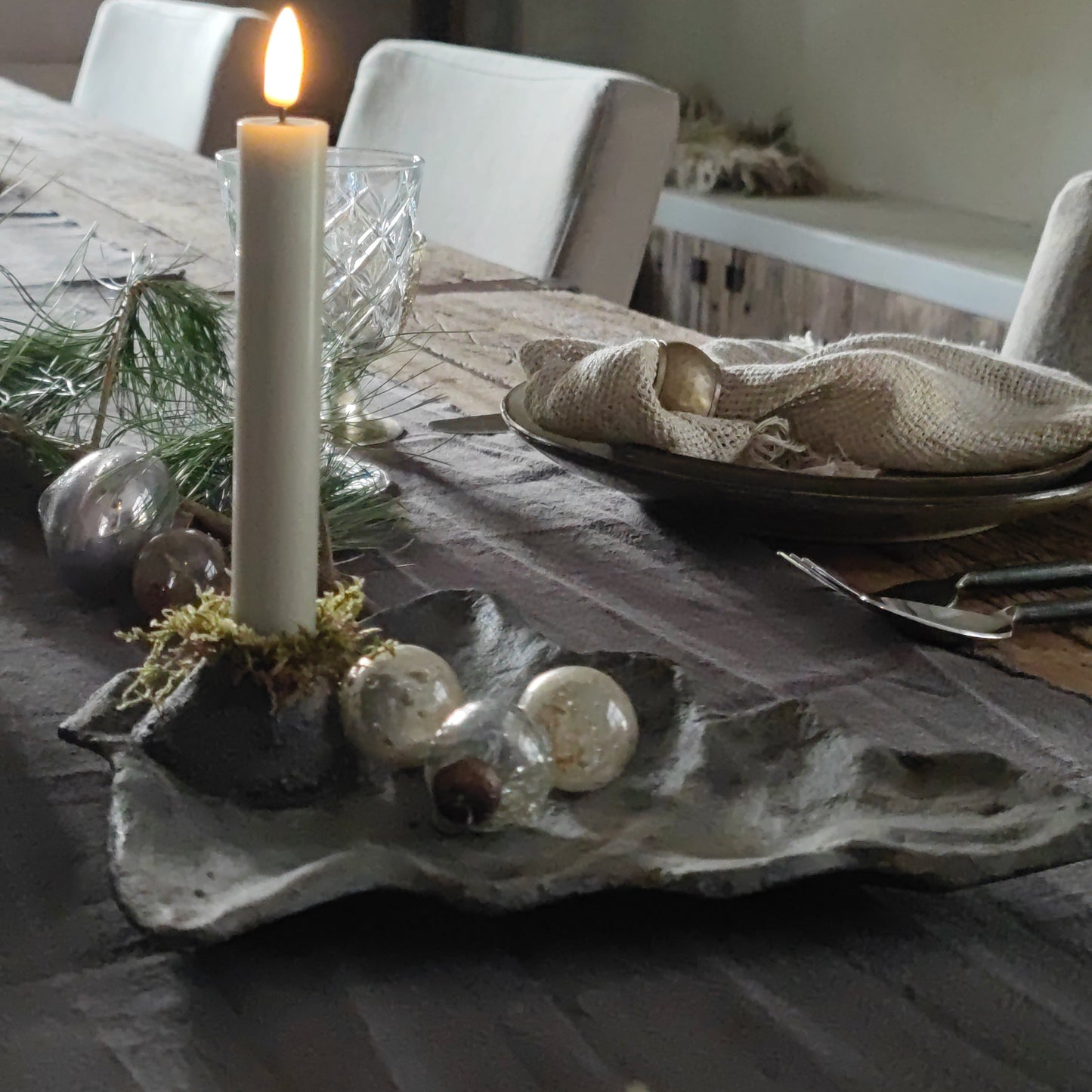 Beton schaaltje kerstboom PMR