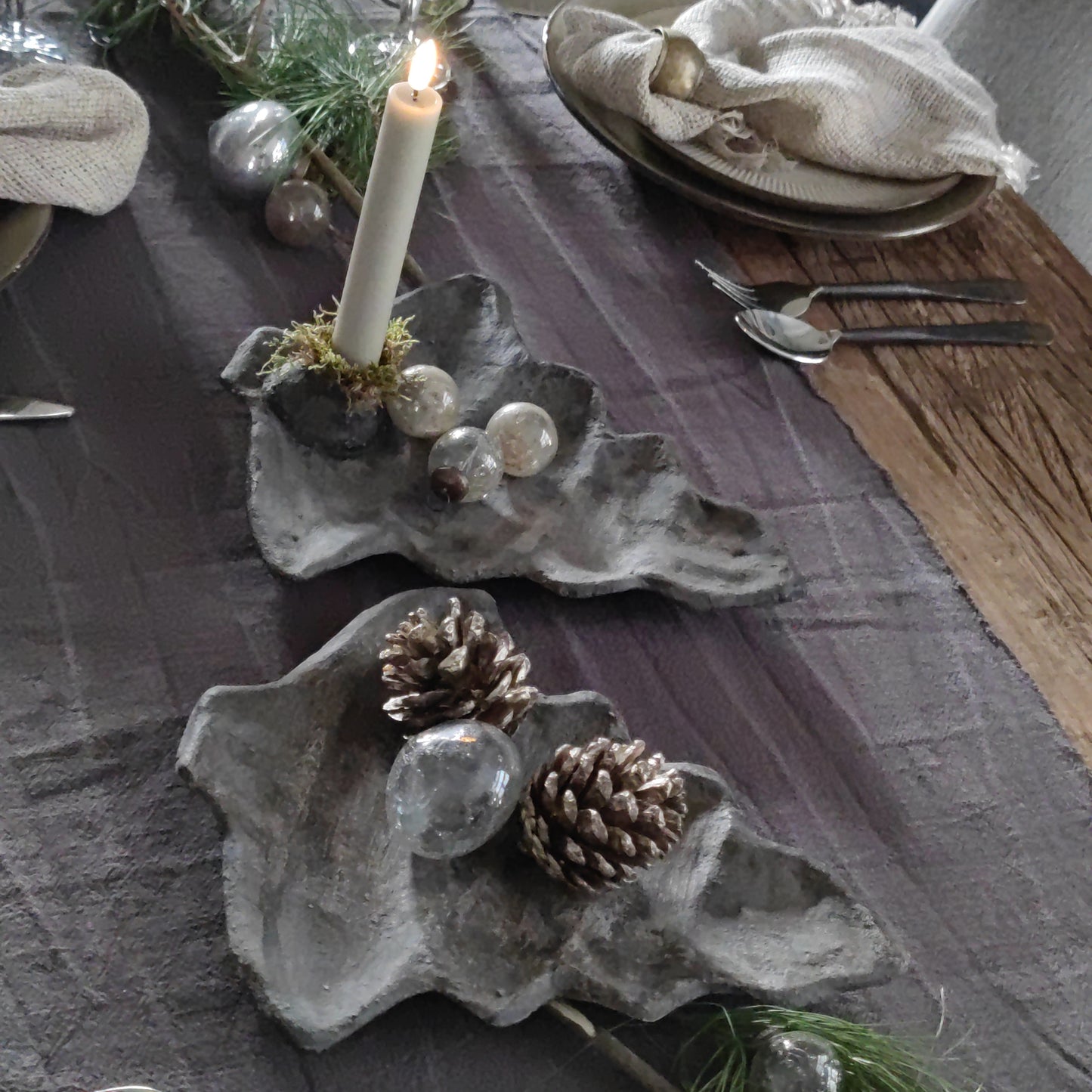 Beton schaaltje kerstboom PMR