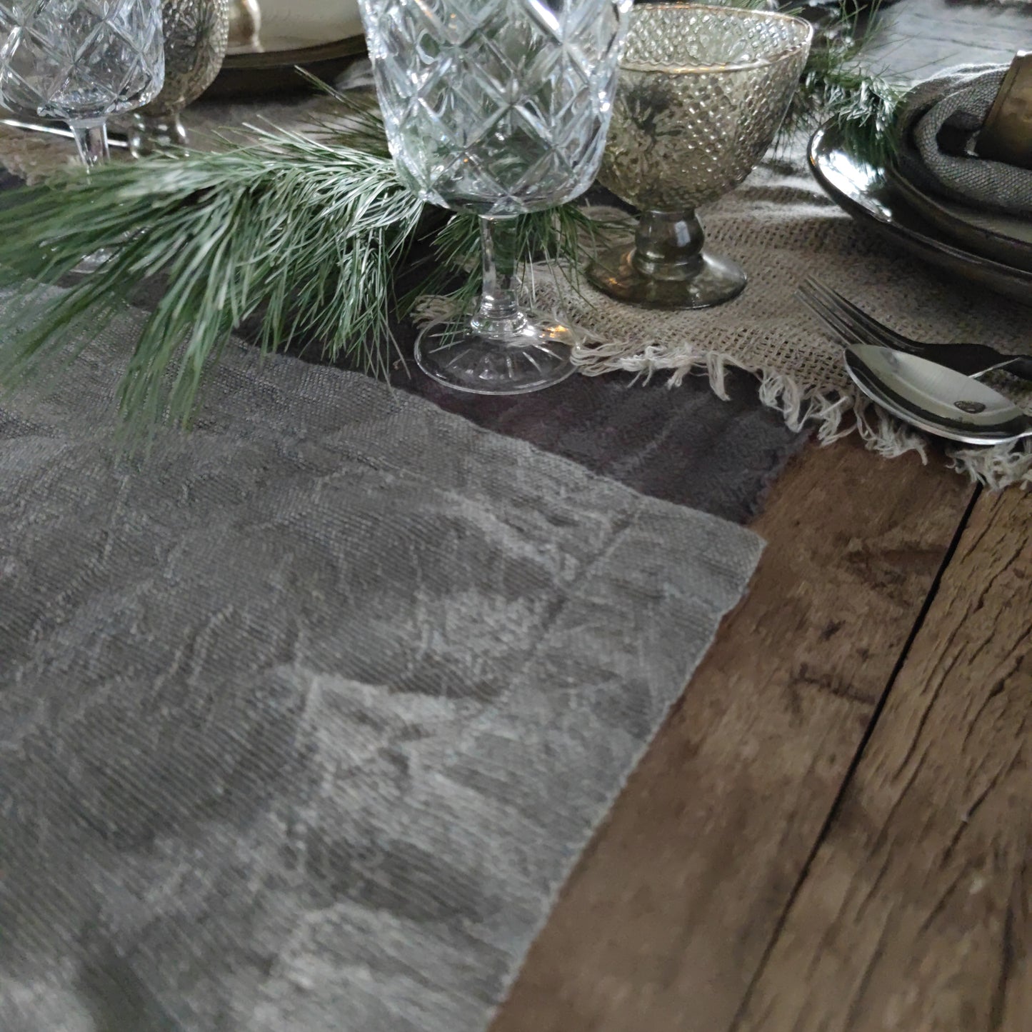Raw Linnen servet/placemat