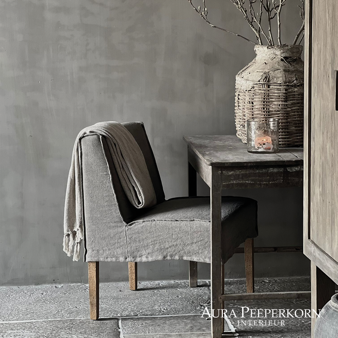 Eetkamerstoel Lalinde Aura Peeperkorn (2 kleuren)