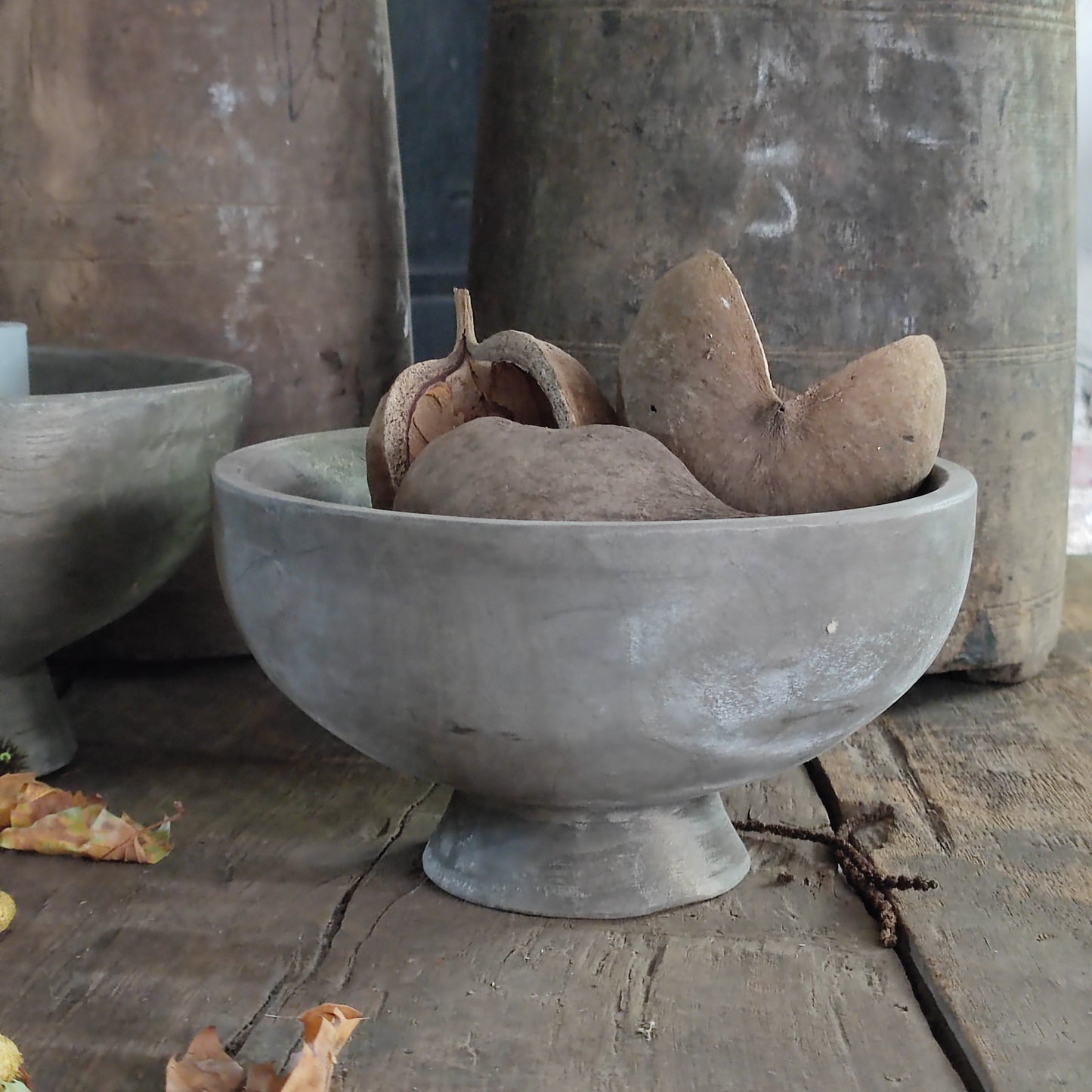 Houten bowl Aura Peeperkorn