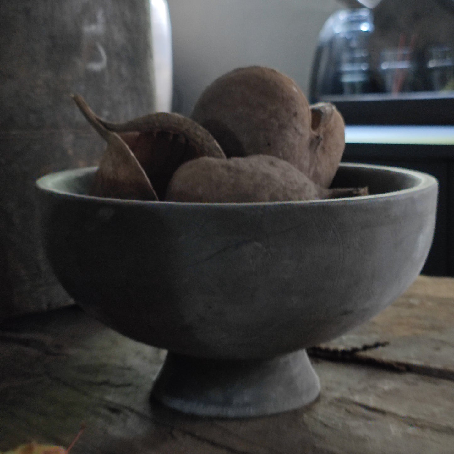 Houten bowl Aura Peeperkorn