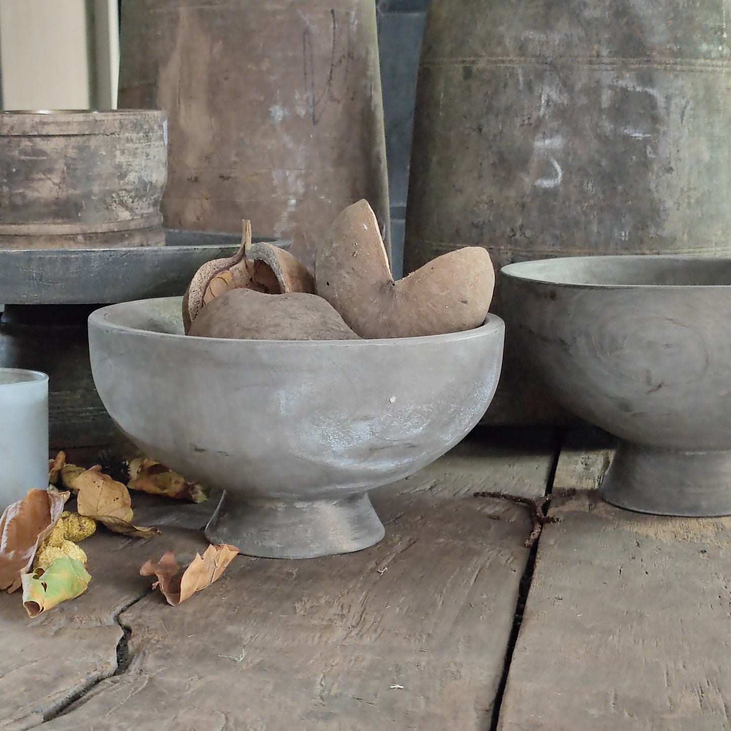 Houten bowl Aura Peeperkorn