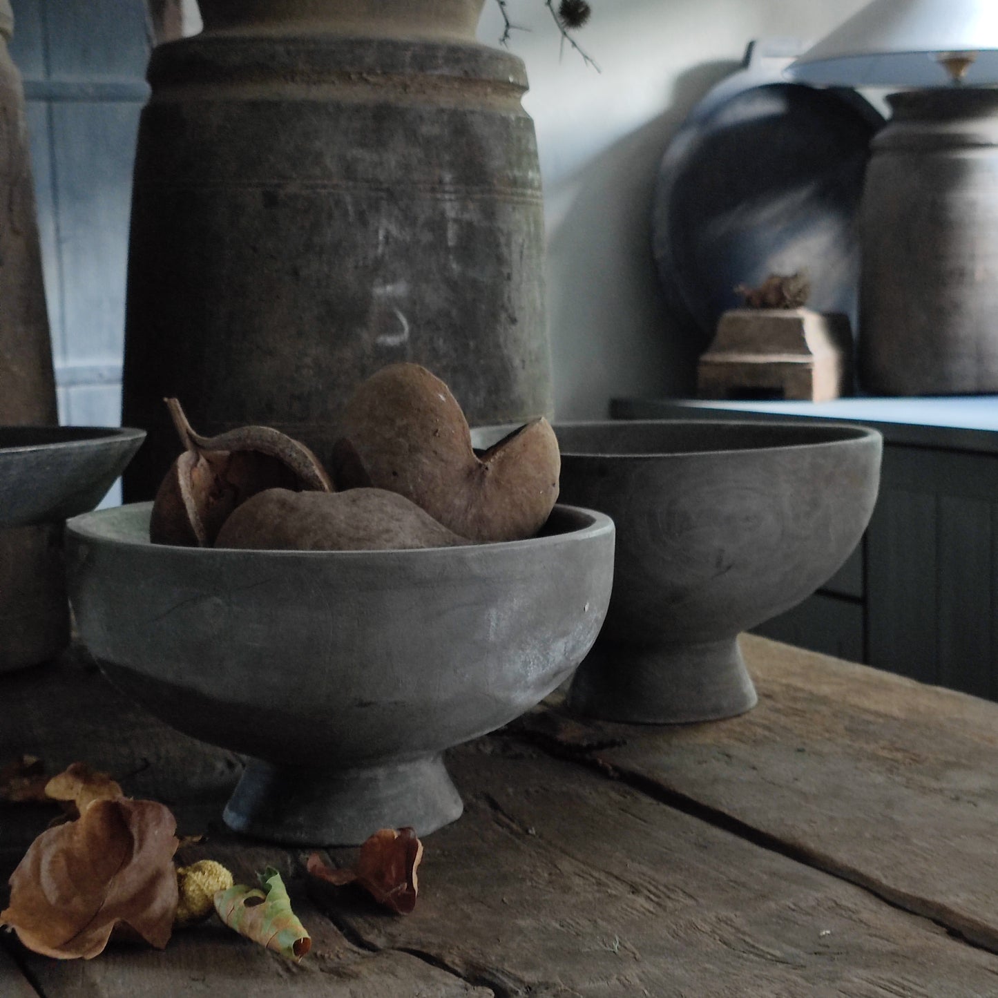Houten bowl Aura Peeperkorn