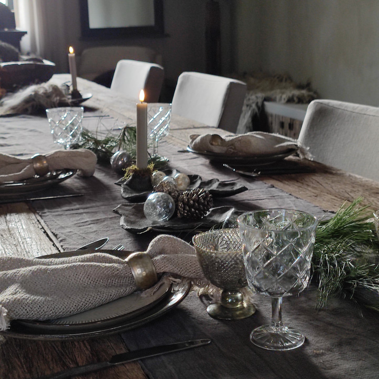 Raw Linnen servet/placemat