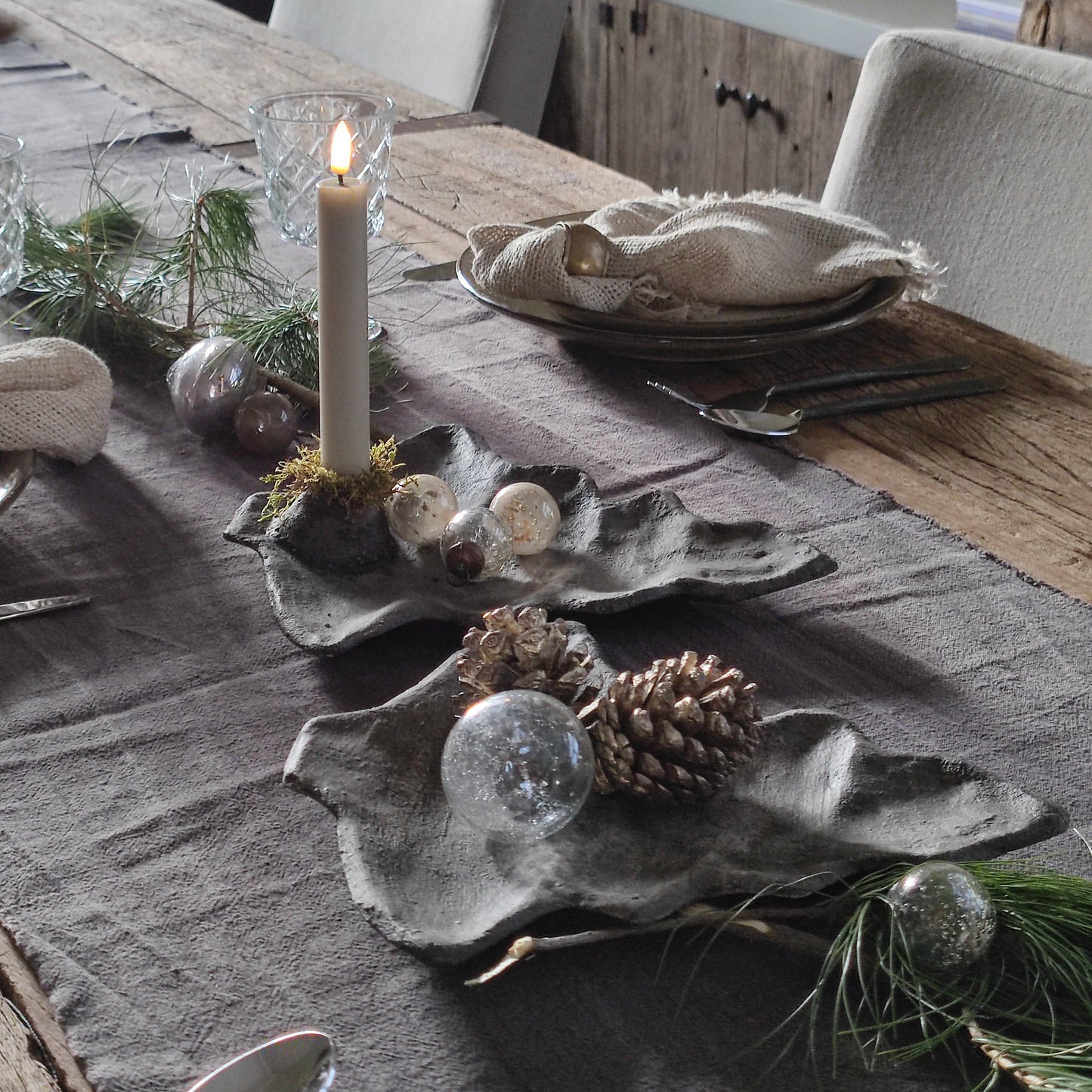 Beton schaaltje kerstboom PMR