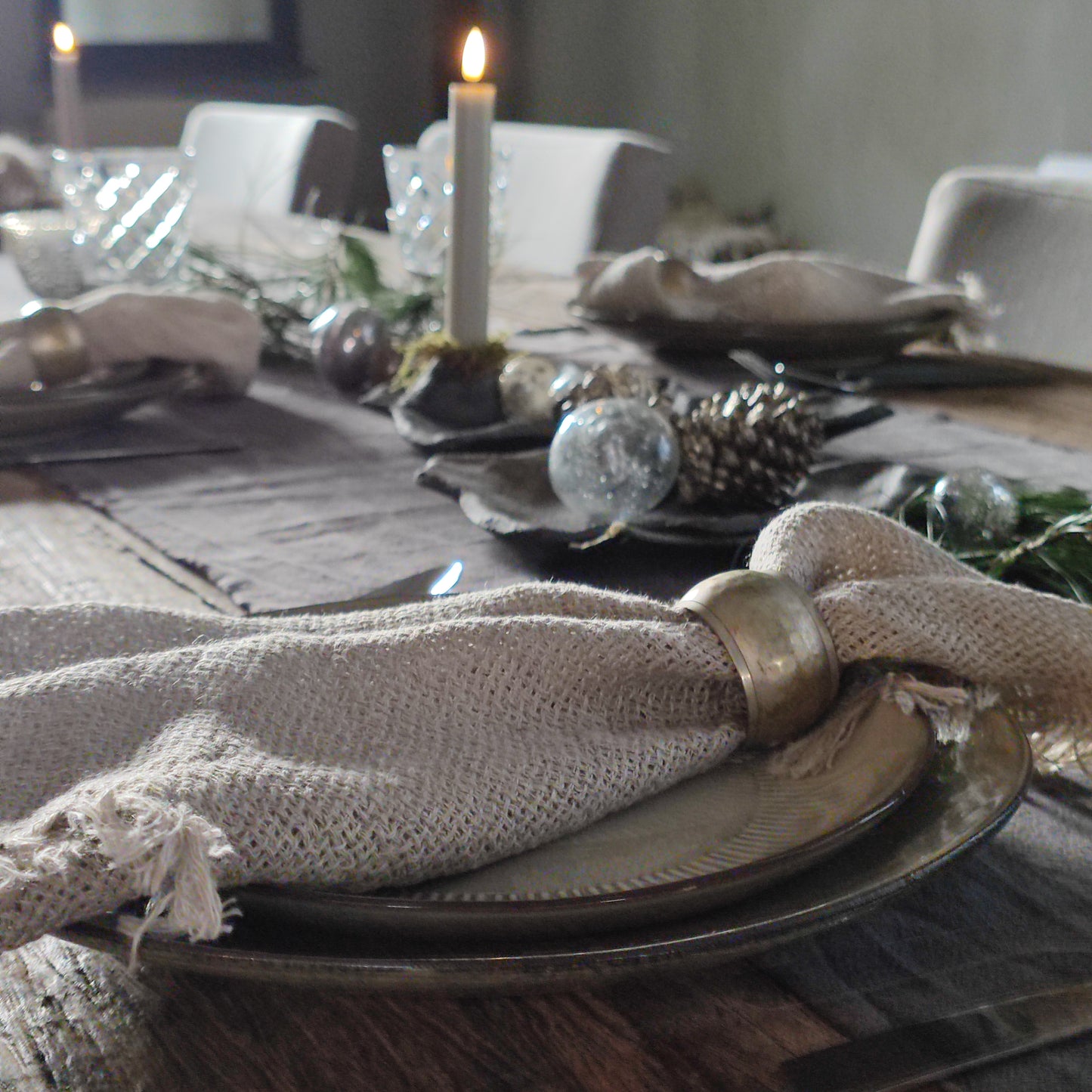 Raw Linnen servet/placemat