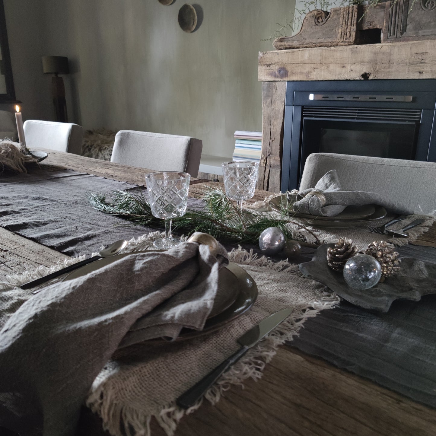 Raw Linnen servet/placemat
