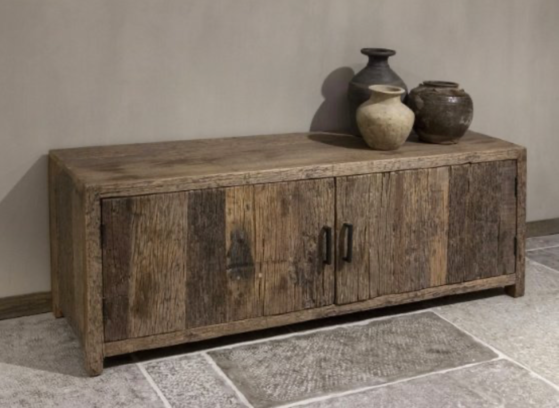 Rustiek tv dressoir 2 deurs