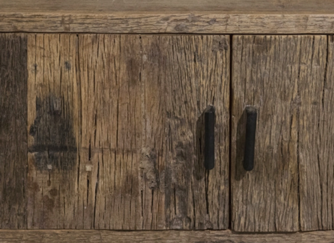 Rustiek tv dressoir 2 deurs