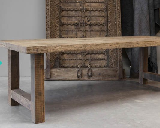 Robuuste tafel poten U model