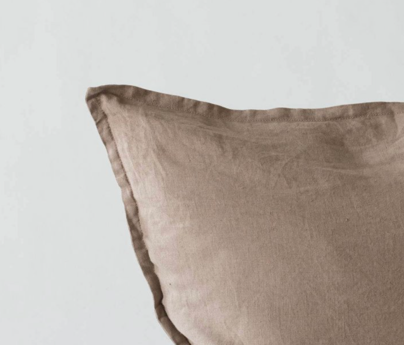 Stonewashed linnen kussenhoes hazel 50 x 60