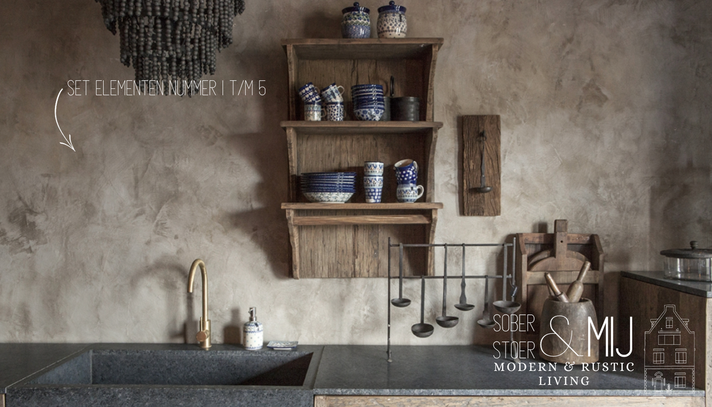 Keuken set element NR 1 t/m NR 5