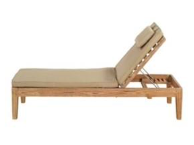 Outdoor chair aluminum rope