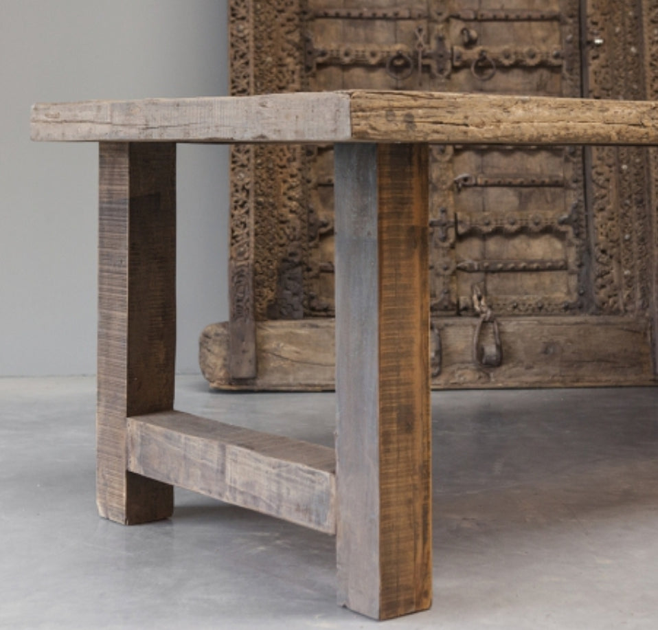 Robuuste tafel poten U model