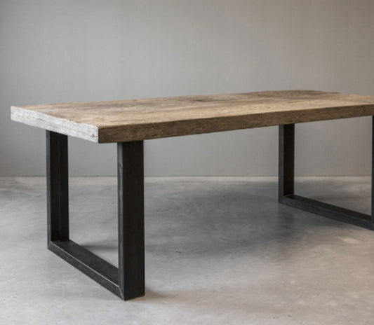 Tafelpoten metaal U model laag