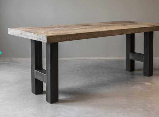 Tafelpoten metaal U model smal