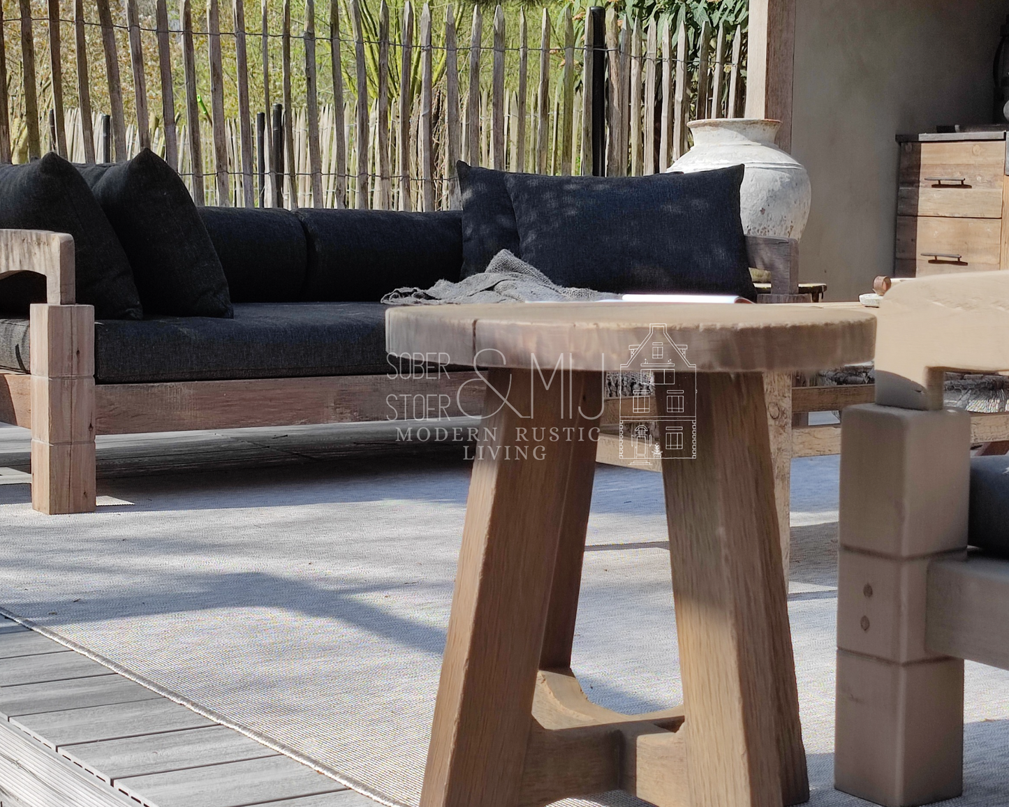 Outdoor-Stuhl Aluminiumseil