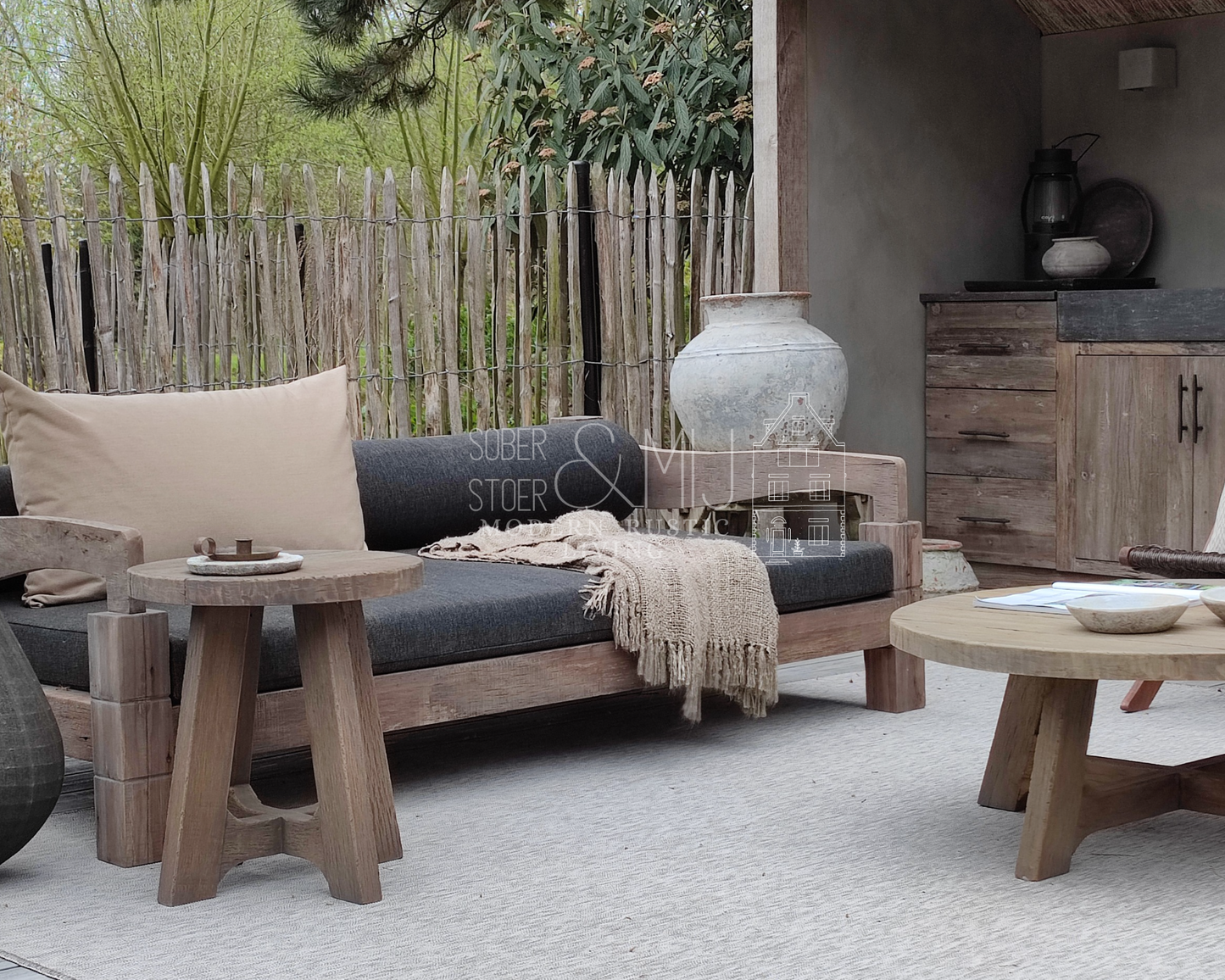 Outdoor-Stuhl Aluminiumseil