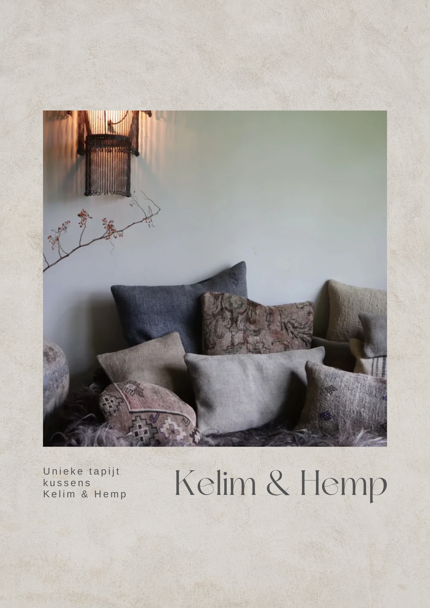 Kilim / Hemp cushions